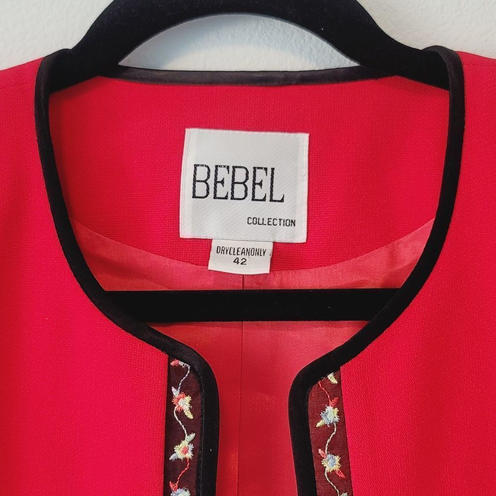 Rebel Collection Red Blazer View 3
